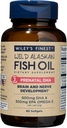 Wiley 's Finest Wild Alaska Fish Oil Prenatal DHA - 900mg EPA og DHA Omega- 3s til gravide kvinder og plejemødre - 60 Softgels (30 Prenatal Vitamin Servere)