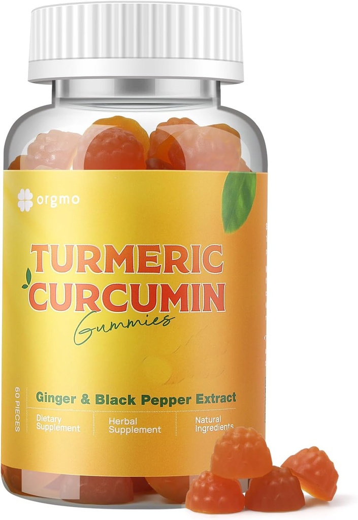 Gurkemeje med sort peber til betændelse, gurkemeje og ingefær supplement til immuntilskud, sukker fri Curcumin ingefær Gurkemeje til voksne Vegansk non-GMO