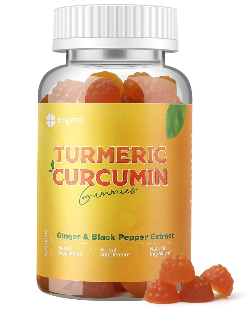 Gurkemeje med sort peber til betændelse, gurkemeje og ingefær supplement til immuntilskud, sukker fri Curcumin ingefær Gurkemeje til voksne Vegansk non-GMO