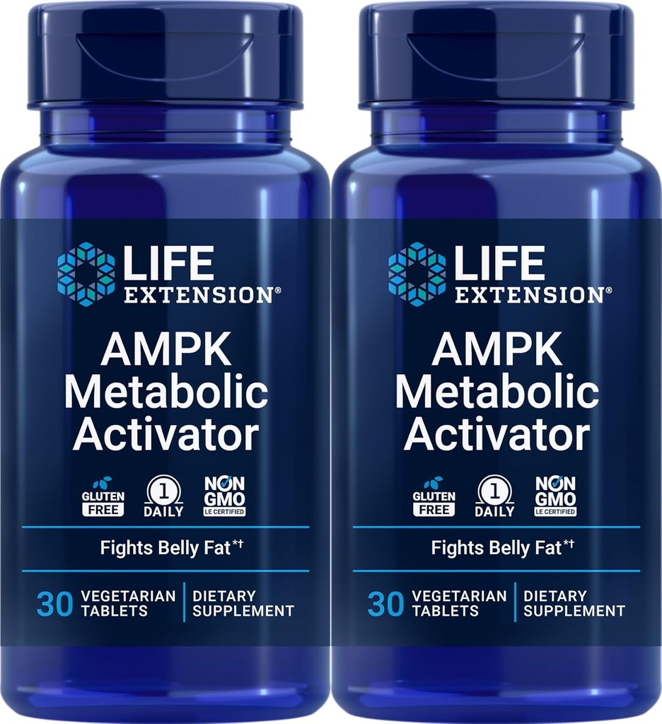 Life Extension AMPK Metabolic Activator 30 Tablets (Pakning med 2)