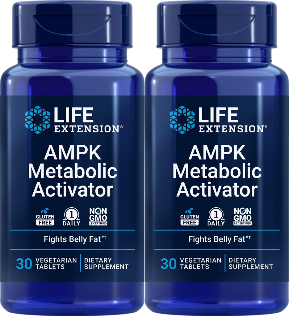 Life Extension AMPK Metabolic Activator 30 Tablets (Pakning med 2)