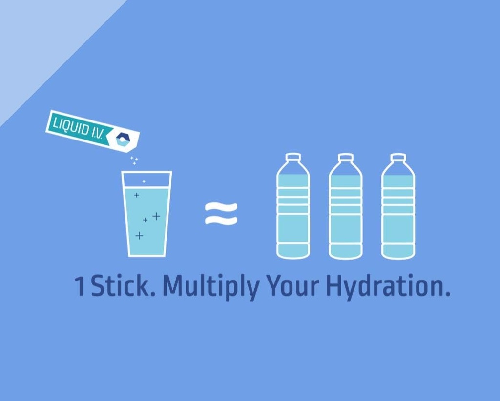 Væske IV Hydration Multiplier Variety Pack Electrolyte Powder (6 Tæl: Lemon Lime, Passionsfrugt, Acai Berry) Supplement til forbedring af dit vand eller drikke - Væske I V Elektrolyter til dehydrering