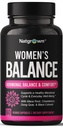 Natgrown Hormone Balance for Women PMS & Menopause Supplement for fertilitet Hormonal & Menstrual Support, Hjælper Relief Hot Flashs - Maca Root, Vitex, Dong Quai & Black Cohosh Complex -Vegan Kapsler