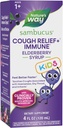 Nature 's Way Sambucus Kids Cough Relief + Municipality Syrup *, Feel Better Hurtigere, Clinically Proven South African Geranium, med Elderberry Extract, C-vitamin & zink, Gluten Free, Vegan, 4 Fl Oz
