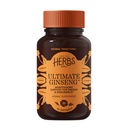 Urter Etc. Ultimate Ginseng Softgels - Support Continuous Physical Activity - Aids Brain Health - Support Daily Stamina for Physical & Intellektuel Activity - Gluten- Free - 30 Softgels (30 Servere)