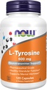 Now Supplements, L- Tyrosine 500 mg, Understøtter Mental Alerness *, Neurotransmitter Support *, 120 Kapsler