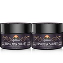 Ajoblanco 600mg Natural Himalayan Organic Shilajit Resin - Himalayan Gold Shilajit Resin med Organic Ayurvedic Blend in High Potence for Energy, Strength & Immunity, Pack of 2