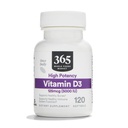 365 af Whole Foods Market, D3- vitamin, 5000 IE, 120 CT
