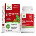 Terry naturligt Ashwagandha EP35 Extra Strength - Herbal supplement til søvn støtte - Støtte sund stress reaktion - Endurance & Energy Support - 60 kapsler (60 Servere)