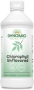 Dynamic Health Liquid Chlorophyll Unflavored 100 mg, Natriumkobber Chlorophyllin med Alfalfa og Mulberry Leaves, Plant Cleanse and Deodorizing, No Added Sugar, 16 Fl Oz