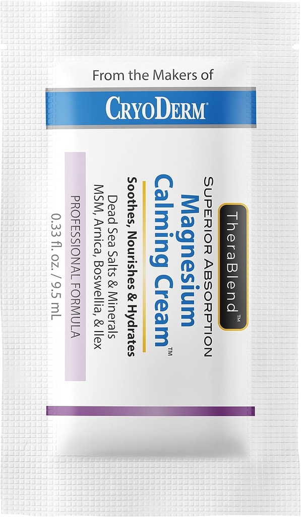 Magnesium Calming Cream Rejsepakker 0,33oz (6)