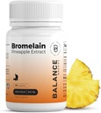 Bromelain 500mg - Ananas ekstrakt fordøjelsesenzymer - Understøtter fordøjelse og fælles supporttillæg - af Balance Breens