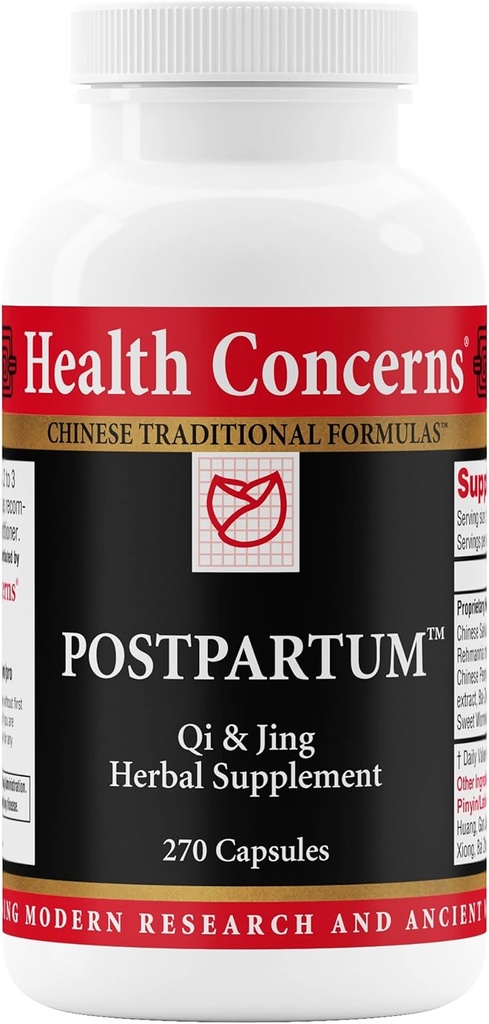 Sundhed Bekymringer Postpartum - Recovery Support & kvinders Hormonal Balance - Uterine Cleansing - Kinesiske Herbal supplement til efter fødsel, abort eller kirurgi - 270 Kapsler