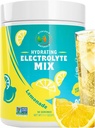 Elektrolyte Powder - Zero Sugar Lemon Hydration Mix 124; 90 Servings Budding 124; Keto, Vegan, Gluten- Gratis Buddy 124; Naturlige Elektrolyter til Muscle Recovery, Energi & immunforsvar Buddy 124; Elektrolyte Drink til kvinder