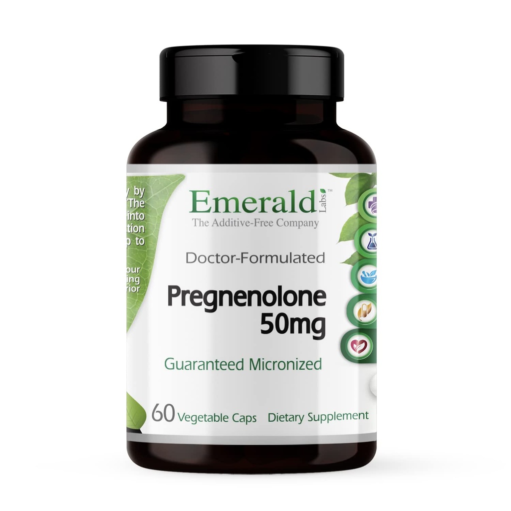 NØDHJÆLP ETIKER Gravide 50 mg - Premium Wellness supplement til at hjælpe hjerne sundhed, immunforsvar & Hormonal balance - Gluten- Free - 60 vegetabilske kapsler (30- dages forsyning)