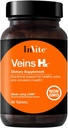 Invite Health Veins Hx ® - Understøtter Veins og Circulatory Health - Indeholder C-vitamin, Citrus Bioflavonoider, Horse Chestnut Seed, Gotu Kola, Bilberry Fruit - 60 tabletter