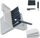 Høreapparat Wax Guards Filtre Cerumen Stop Wax Traps til Phonak, Unitron, Widex høreapparater Renere med Rengøring Børst kit Værktøj og Carry case - 3Packs / 24 Filtre