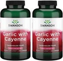 Swanson Hvidløg med Cayenne 200 kapsler (2 Pack)