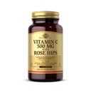 Solgar C-vitamin 500 mg med Rose Hips, 250 tabletter - Antioxidant & immunforsvar - Samlet sundhed - Understøtter sund hud & Joints - Ikke GMO, Vegan, Gluten Free, Dairy Free, Kosher - 250 Servere