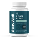 Smerte Relief- White Willow Bark Extract, Devil 's Claw, Gurkemeje, Boswellia, Bromelain og Ginger Premium Extract Blend - 120ct