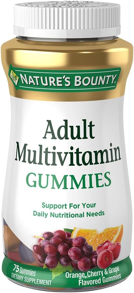 Naturens Bounty Voksen Multivitamin Gummies 75 Hver