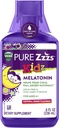 VICKS PURE Zzzs Kidz, flydende melatonin sove støtte til børn og børn, Hjælper dit barn falder søvn naturligt, lav dosis Melatonin, Berry Flavored, 8oz