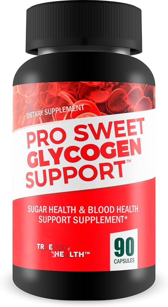 Pro Sweet Glycogen Support - vores bedste søde blod Support - Sugar Health Blood Health & Blood Circulation Support Supplement for Sugar Balance & Circulations Blood Boost Blood Vessel Support