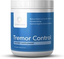 Simplesa Tremor Control, L- arginin Alpha- ketoglutarat Supplement, omfatter GABA, Ubiquinol, og Niacin, 360g AAKG Powder Supplement, Understøtter Tremor Control, og Muscle Health