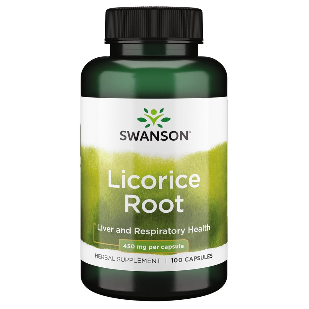 Swanson Premium Brand Licence Root 450 Milligram 100 kapsler