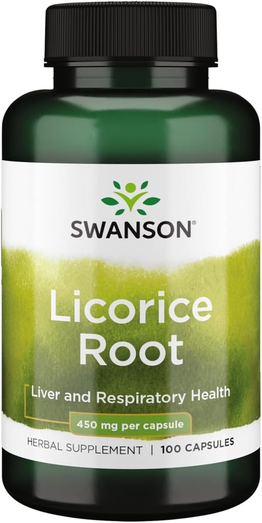 Swanson Premium Brand Licence Root 450 Milligram 100 kapsler