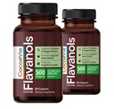 CocoaVia Cardio Health Supplement, 60 Dag, 500mg Cocoa Flavanols, Support Heart Health, Boost Nitroxid, Blood Circulation, Energy, Vegan, Dark Chocolate, 120 Kapsler