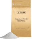 Pure Original Ingredients Magnesium Chlorid (4lb) Oral supplement, Crystal Powder, Magnesium supplement