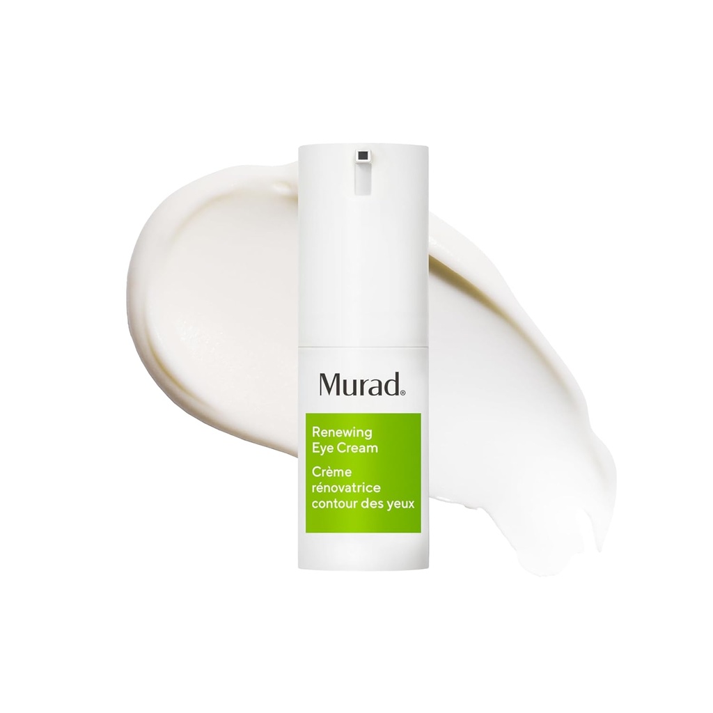 Murad Renewing Eye Cream - Nærende Retinol & Peptid Formel med Mango Butter & Eye Brightening Complex for Firming, Dark Circle Reduction, Minimizing Wrinkler & Skin Resurance - 0.5 Fl Oz