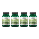 Swanson Ultimate Ashwagandha KSM- 66 - Urtetilskud støtte sunde stress niveauer & afslapning - Naturlig formel til at fremme en rolig & afslappede Mindset - (60 Veggie kapsler, 250 mg hver) (4 Pack)