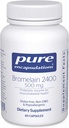 Pure Encapsulations Bromelain 2400 500 mg - for Digestive Support & Musculoskeletal Health - Supports Joints & Muscle Recovery* - Proteolytic Enzymes - Vegan - 60 Capsules