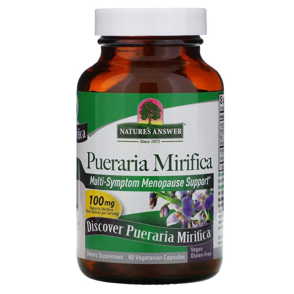 Naturens Svar Pueraria Mirifica Vegetariske Kapsler, 60- greve