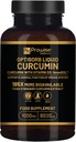 Optisorb Flydende Curcumin med D-vitamin - 60 Liqcaps ttesmå 124; 185x Gurkemeje & Curcumin Biotilgængelighed - Ultra Biotilgængelige fosfatkapsler med 1000mg NovaSOL Daglig dosering - UK Fremstillet