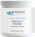 Metabolisk vedligeholdelse Pure C-vitamin Pulver - 1100 mg Premium Ascorbic Acid & Natrium Ascorbat Antioxidant Supplement for immunforsvar & binyrebark- fri (1 LB / 456g)