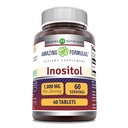 Amazing Formulas Inositol 1000mg Supplement Note 124; Tablets Note 124; Non- GMO Note 124; Gluten- Free