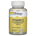 Solaray C Supplement with Rose Hips, Acerola, Bioflavonoids, 1000mg, 100 Count