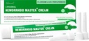 Ebanel 5% Lidocain hæmorid Treatment Cream med Heks Hazel, Phenylephrin, Horse Chestnut, B6-vitamin, Zinkoxid, eksterne og interne hæmorider Behandling Burn Itch Pain Relief Anal Cream