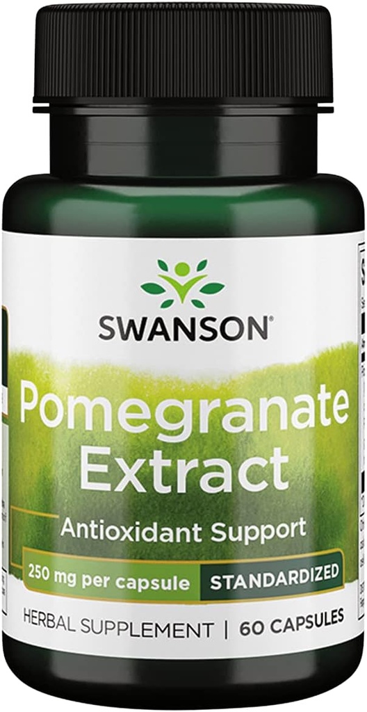 Swanson HRB Pomegranat EXT STD 250MG 60CAPS