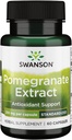 Swanson HRB Pomegranate EXT STD 250MG 60CAPS
