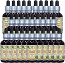 Black Henna (True Indigofera tinctoria) Tincture, Liquid Extract (Brand Name: HerbalTerra, Stolt Made in USA) 30x2 fl.oz (30x60 ml)