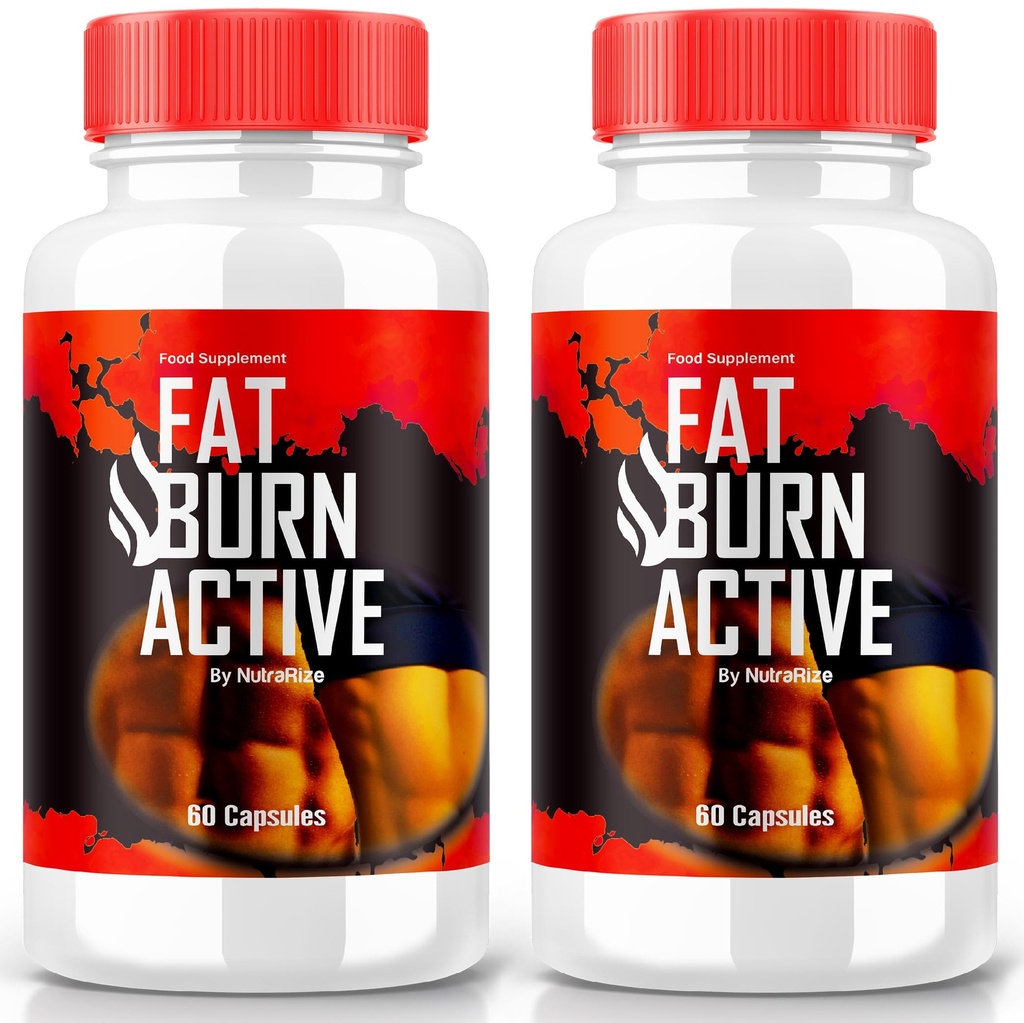 (2 Pack) Fat Burn Active Pills, Fat Burner Active Advance Keto Formel - Advanced Weight Loss Support, All Natural Keto Supplement, Fat Burn Keto Vitaminer, Fat Burn Keto Active Anmeldelser (120 kapsler)