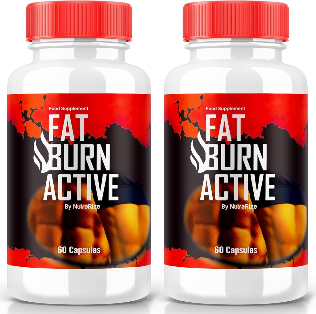 (2 Pack) Fat Burn Active Pills, Fat Burner Active Advance Keto Formula - Advanced Weight Loss Support, All Natural Keto Supplement, Fat Burn Keto Vitamins, FatBurn Keto Active Reviews (120 Capsules)