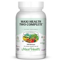 Maxi Health Two Complete - Multivitaminer og mineraler - Fuld potens - 180 Kapsler - Kosher