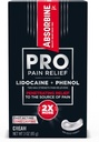 ABSORBINE JR. Absorbine Jr. PRO Max Strength Lidocain Cream, Maksimal smertelindring med Phenol til Fast- Funktion af nerve smerte, muskelaches, og fælles ubehag, Non- Greasy Formel, 3oz. Rør, 1