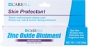 CareAll Zink oxid 20% hudbeskyttende barriere salve 2 oz, Relieves, Treats og forebygger mindre hudirritationer på grund af ble udslæt. Hjælper Seal Out Wetness. Beskytter lænket hud.